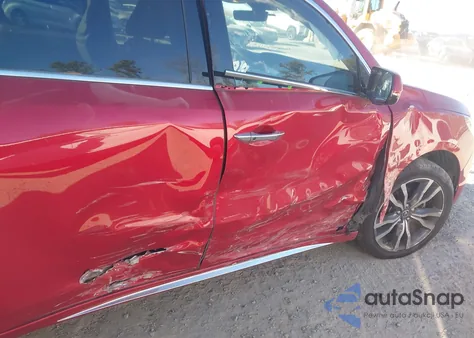 2019 Acura Mdx Advance Pkg из США, поврежденный, VIN 5J8YD3H87KL004701